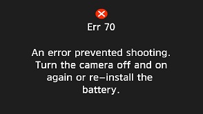 eos 70d ジャンク品　Err80 CANON EOS 70D NO POWER,ERROR 80,ERROR 70 - YouTube